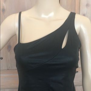 Bebe Faux Leather Top